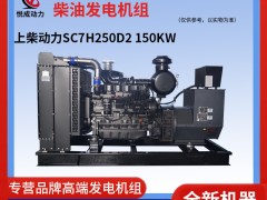 上柴動(dòng)力150KW柴油發(fā)電機(jī)組-解說視頻SC7H250D2